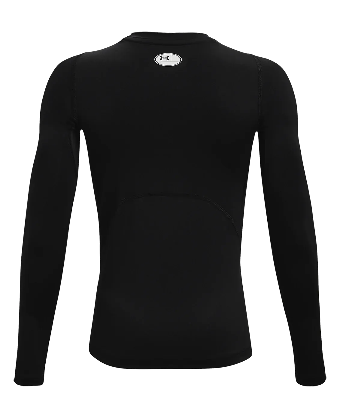 Under Armour Boys Heat Gear Armour Long Sleeve Top - Black