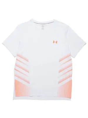 UNDER ARMOUR Men Coolswitch SS Brand Logo Printed Training or Gym T-shirt