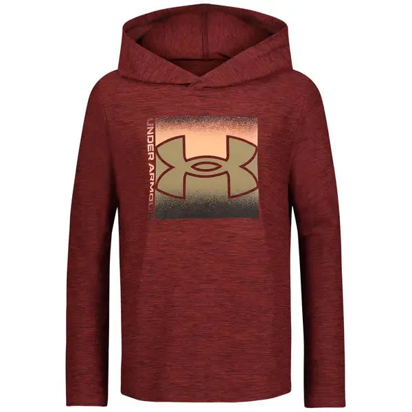 Under Armour Youth Boys' UA Twist Jersey Long Sleeve Hooded T-Shirt