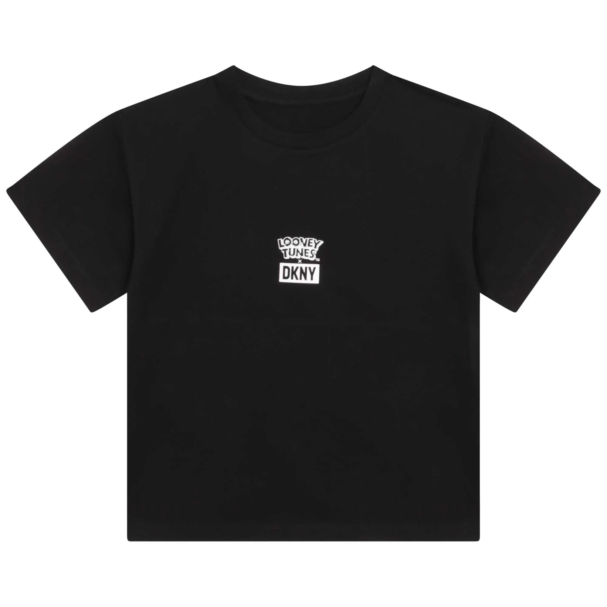 Unisex Black Cotton Looney Tunes T-Shirt