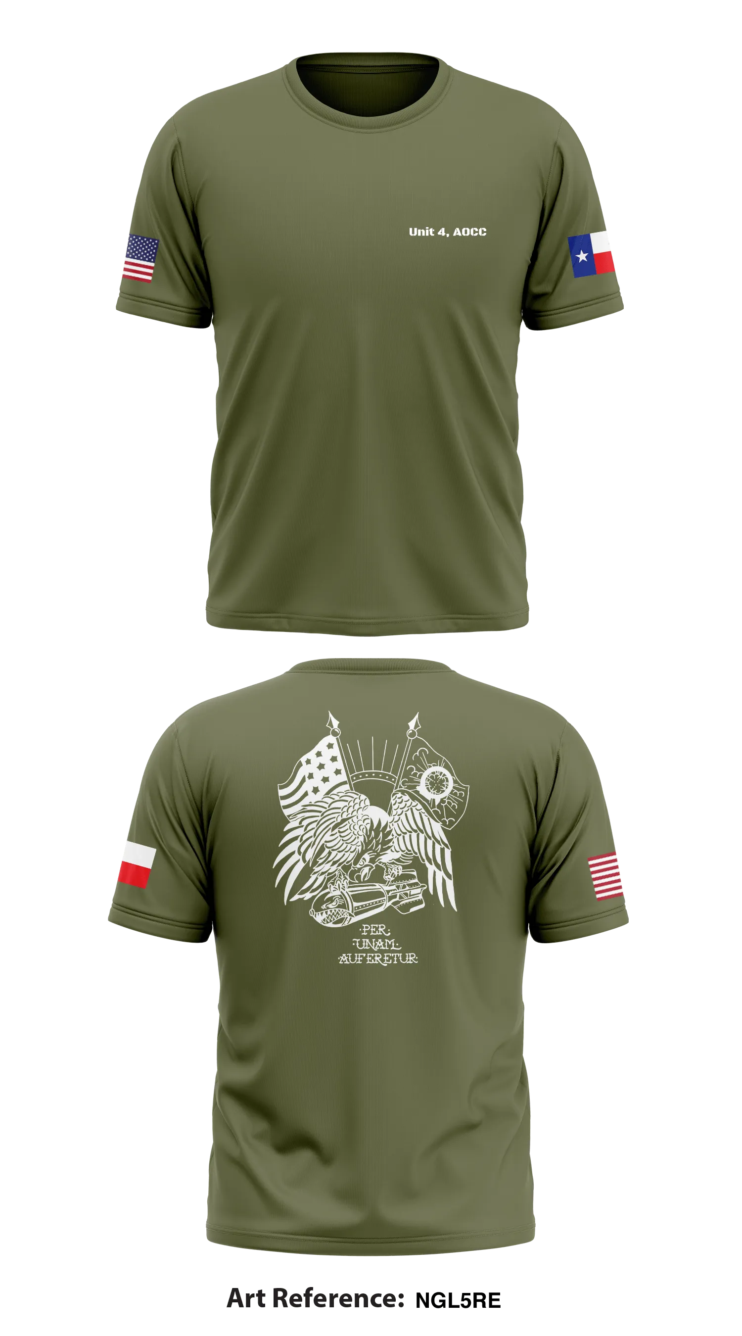 Unit 4, AOCC Store 1 Core Men's SS Performance Tee - ngL5rE