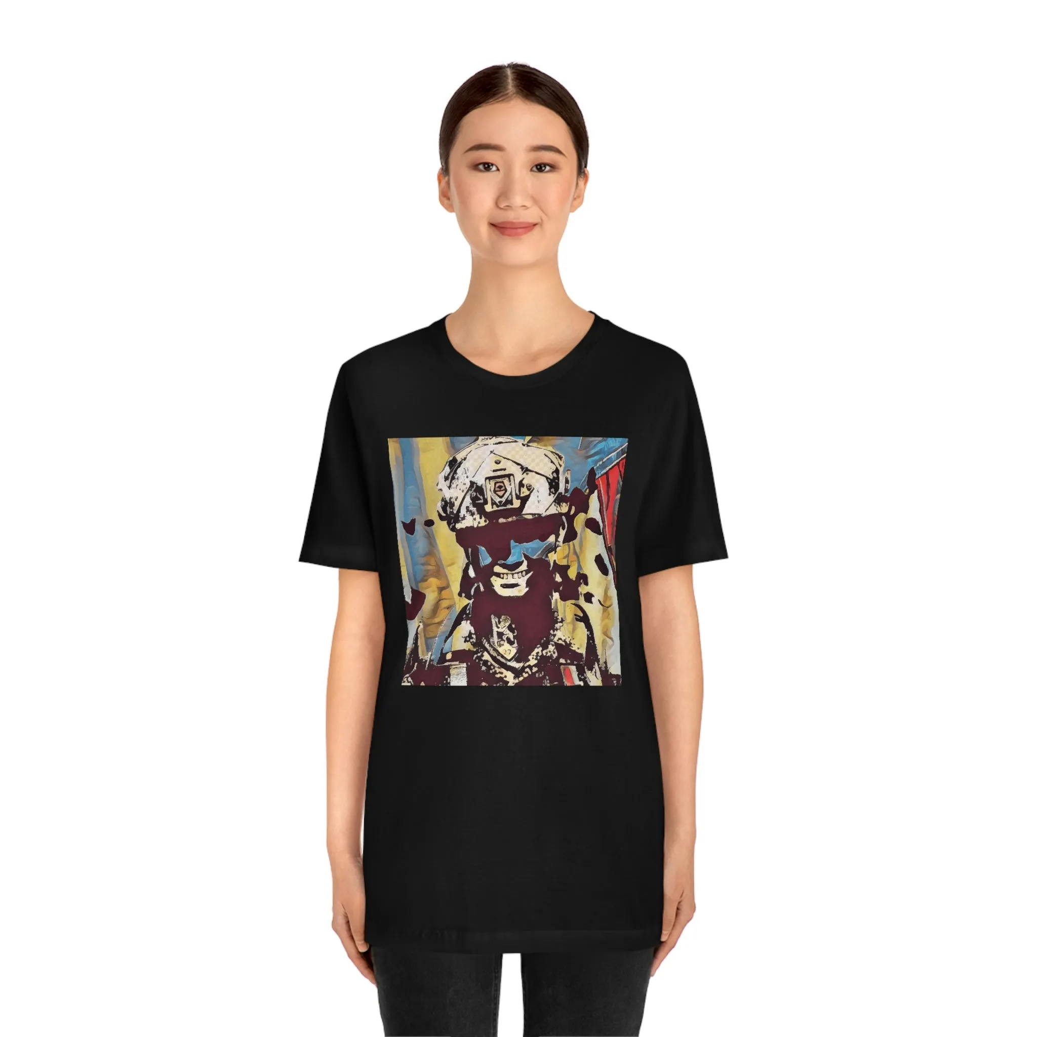Unknown Woman Soldier Short Sleeve Tee