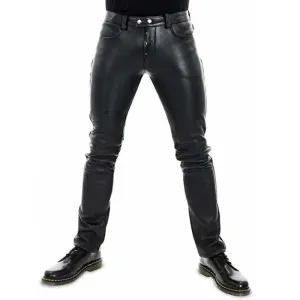 Urban Elegance - Moderne Herren Kunstlederhosen