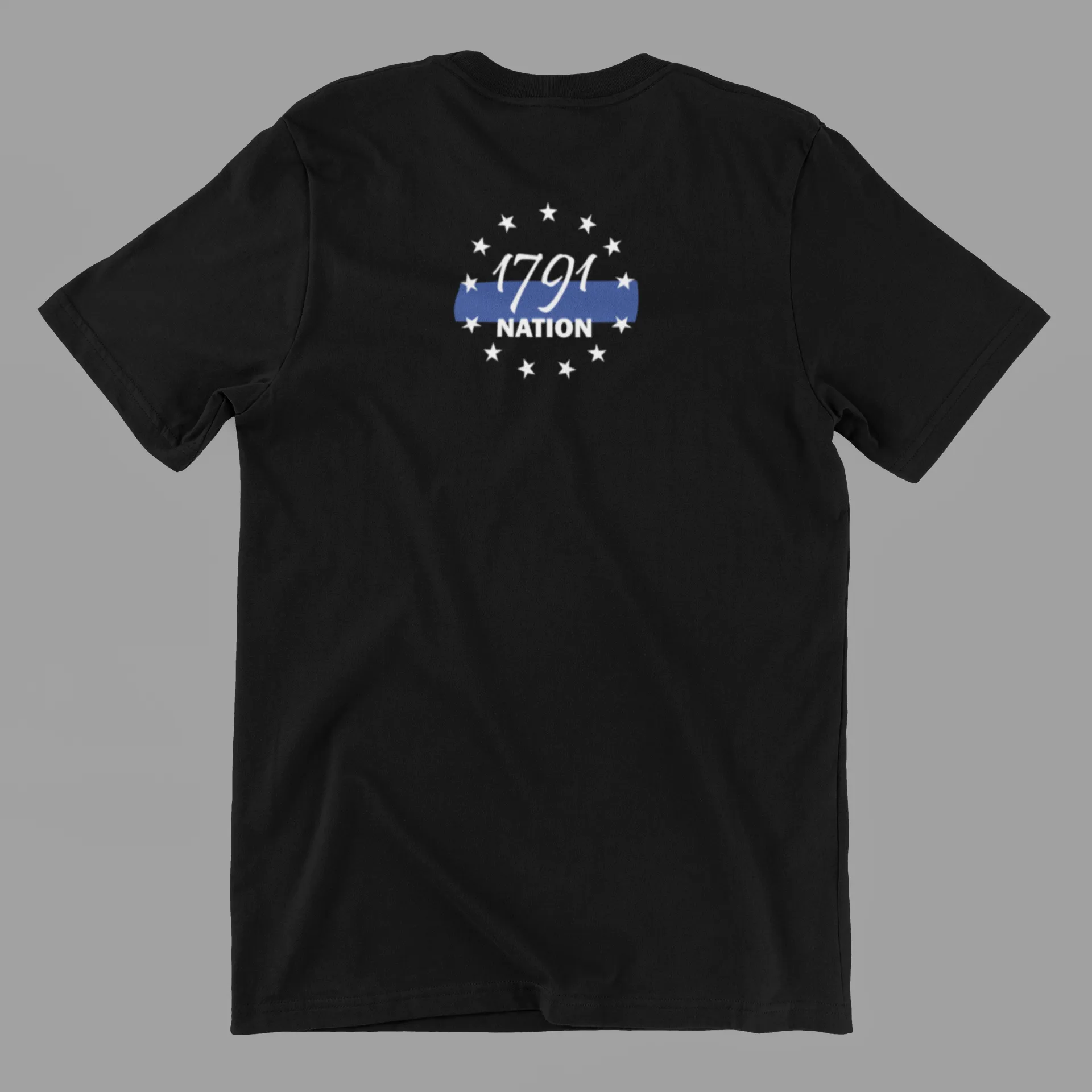 U.S. State Blue Line Mens T-Shirt