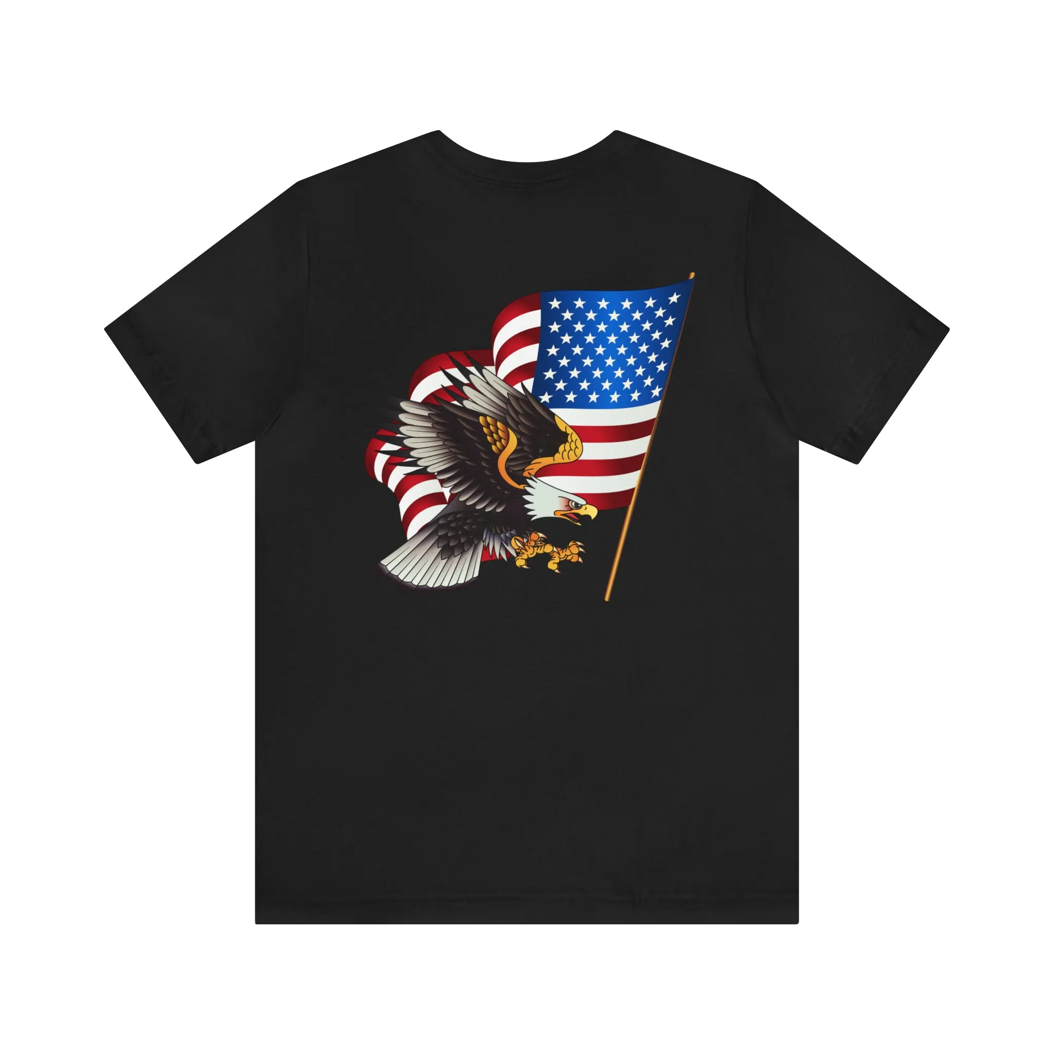 USA Eagle w/FlagShort Sleeve Tee