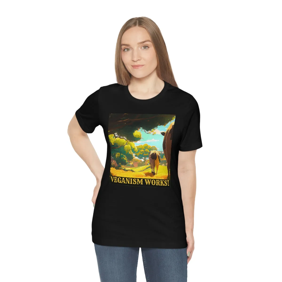 Veganism Works! Short Sleeve Tee