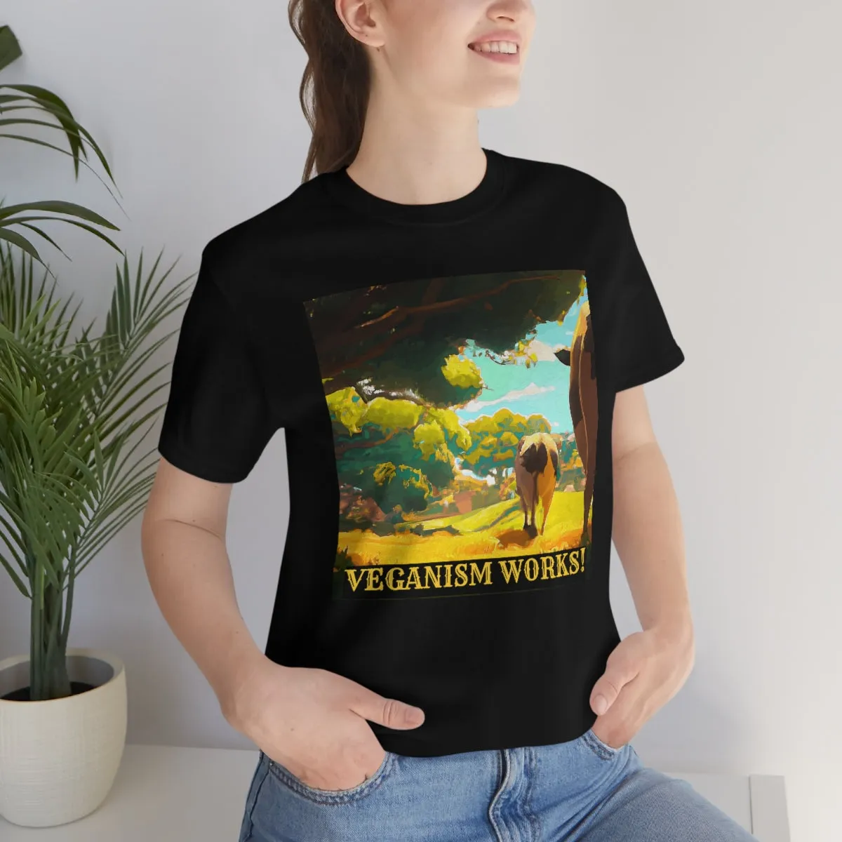 Veganism Works! Short Sleeve Tee