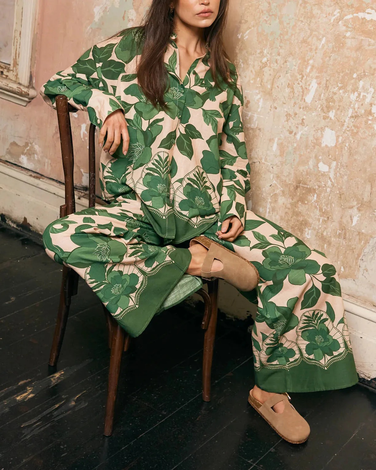 VERMONT PANT - JAGUAR JUNGLE