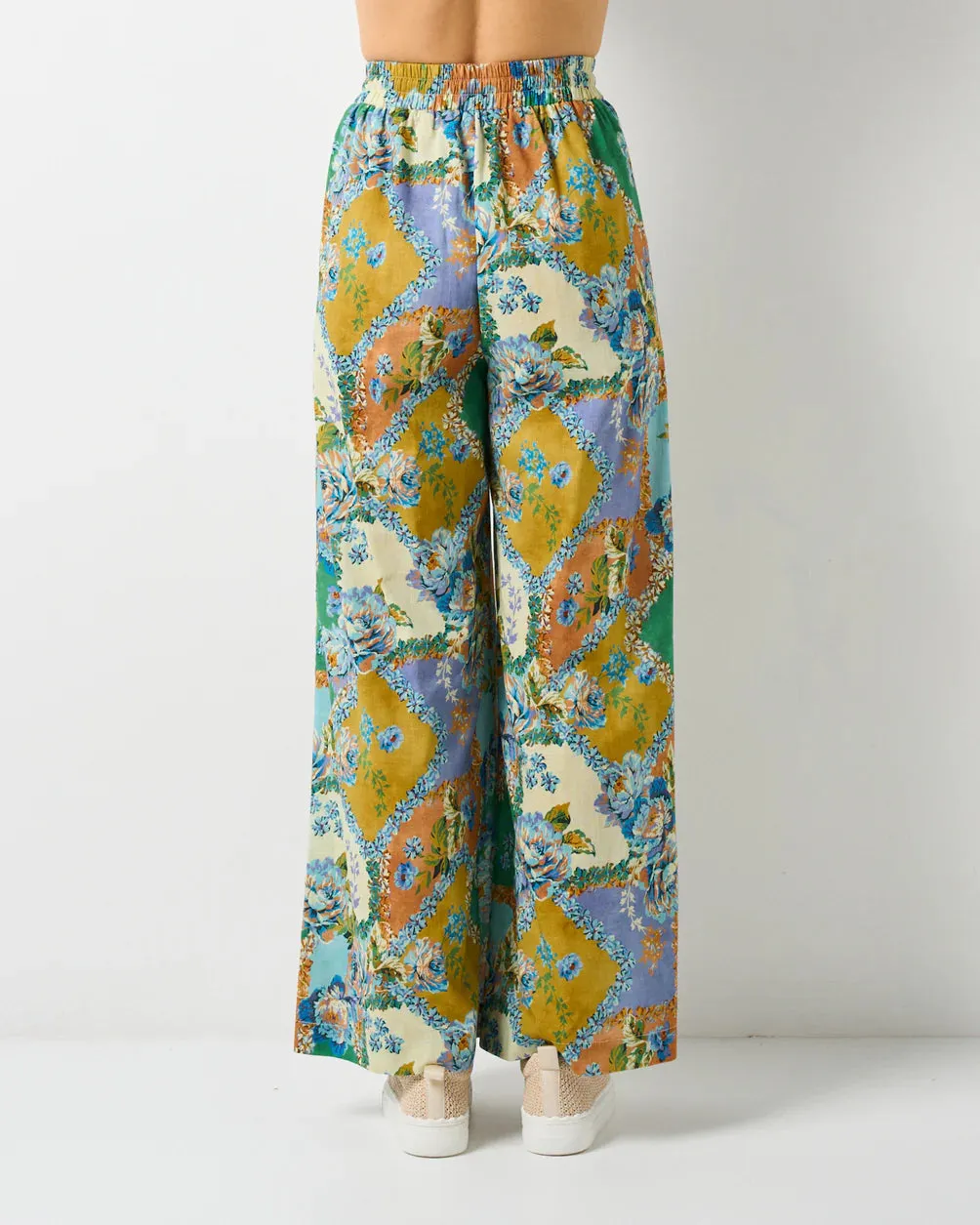 VERMONT PANT - PEONY PATCHWORK