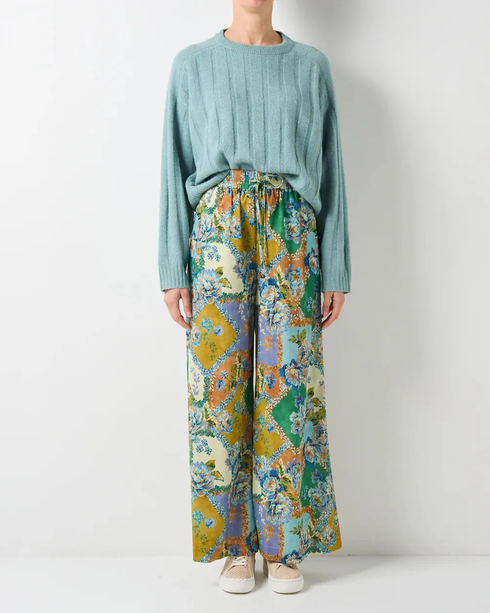 VERMONT PANT - PEONY PATCHWORK