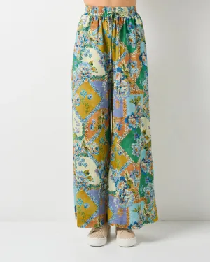 VERMONT PANT - PEONY PATCHWORK