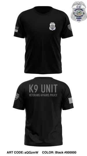 Veterans Affairs Police Store 1 Core Men's SS Performance Tee - aQGzmW