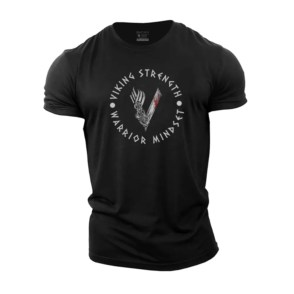 Viking Strength Warrior Mindset Cotton T-Shirt