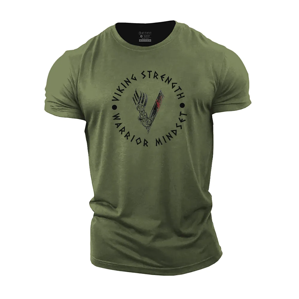 Viking Strength Warrior Mindset Cotton T-Shirt