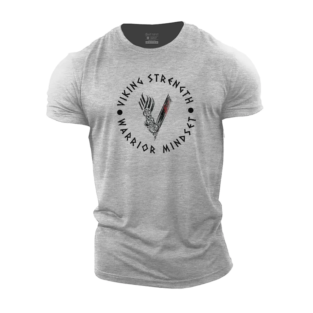 Viking Strength Warrior Mindset Cotton T-Shirt