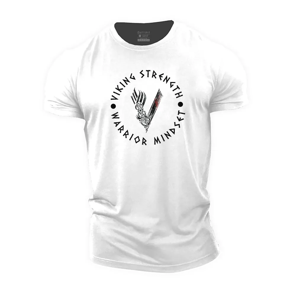 Viking Strength Warrior Mindset Cotton T-Shirt