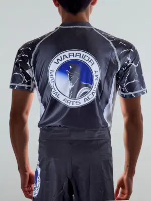 WARRIOR YOUTH RASH GUARD BLK/GREY