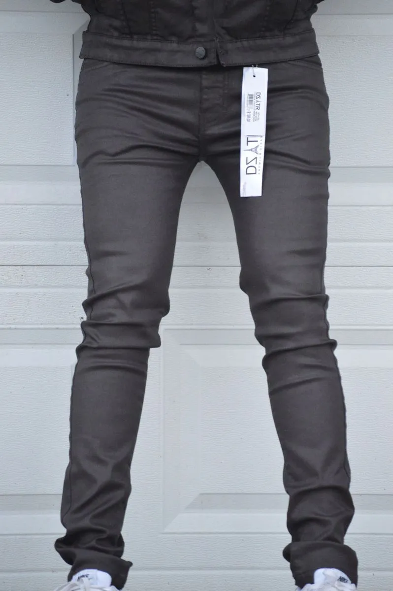 WAX MAROON STRETCH PANTS (DZTR-326)