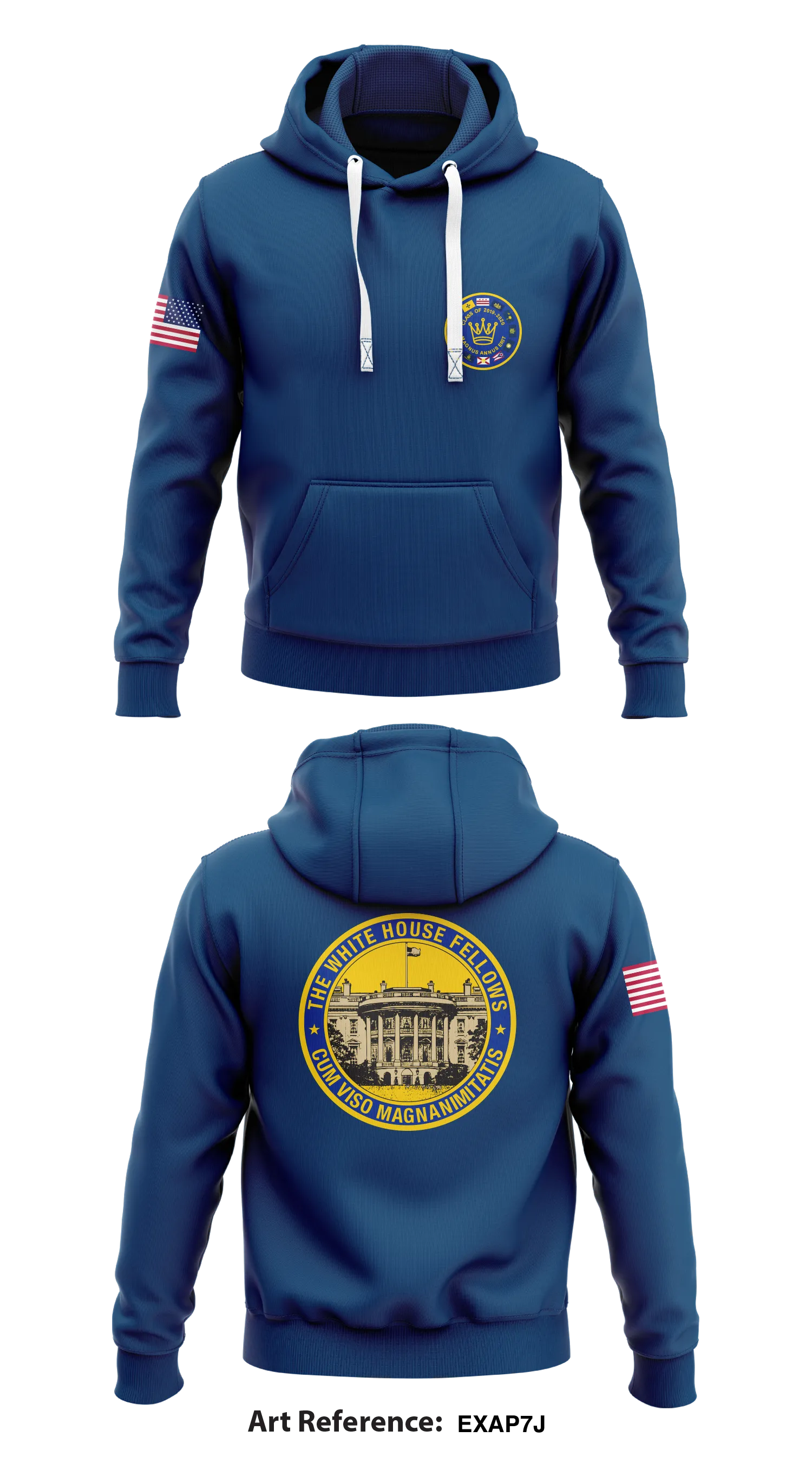 White House Fellows  Store 1  Core Men's Hooded Performance Sweatshirt - EXaP7j