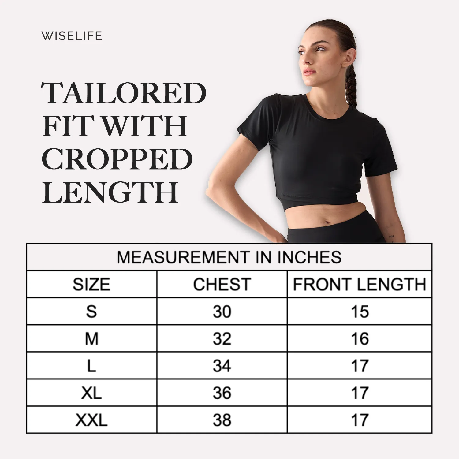 Wise Active Crop Top (Olive green)