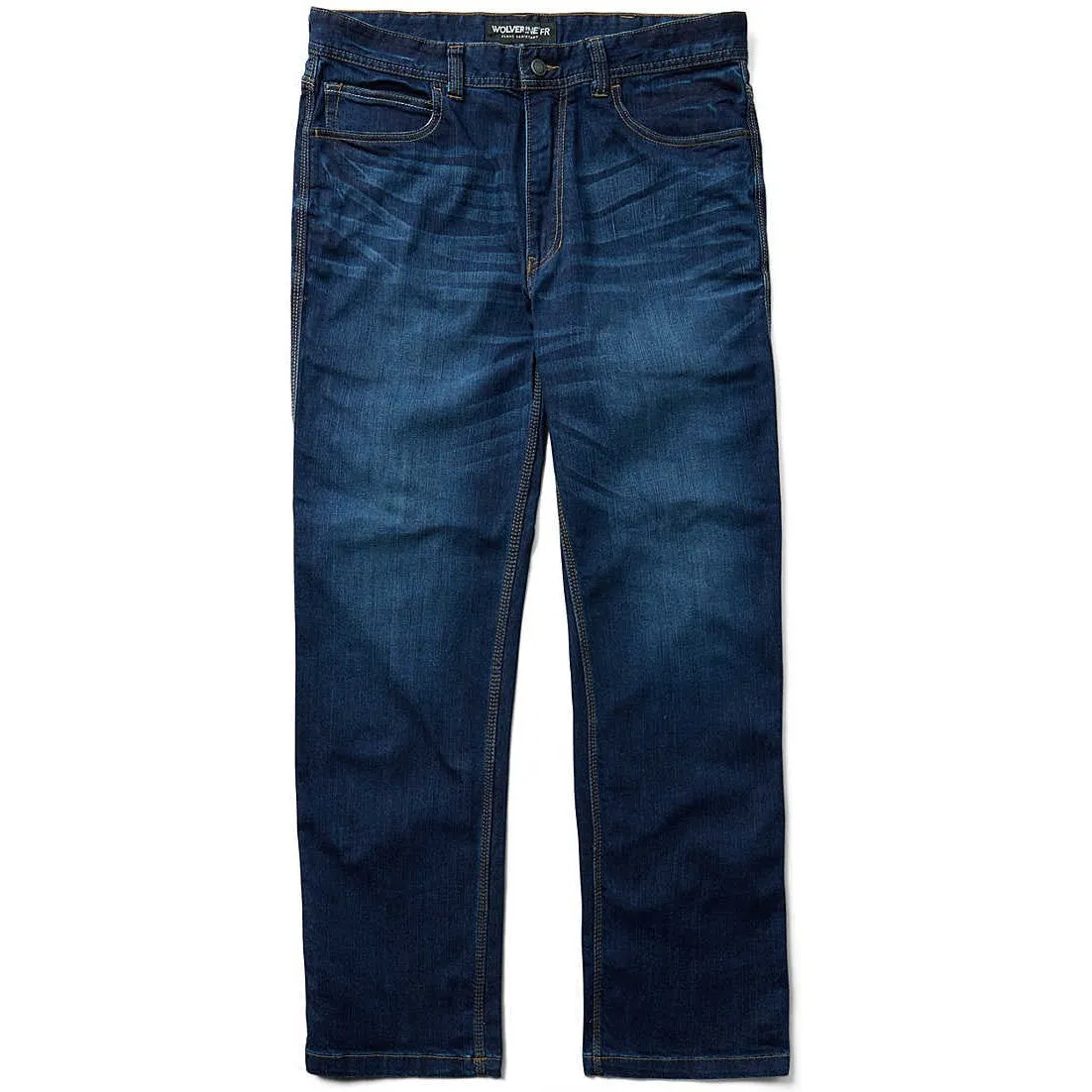Wolverine Men's Flame Resistant  Stretch Denim Pants - Denim - W1207040-401