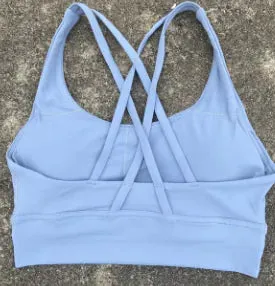 Women Cross Back Fitness Sport Bra