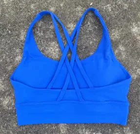 Women Cross Back Fitness Sport Bra