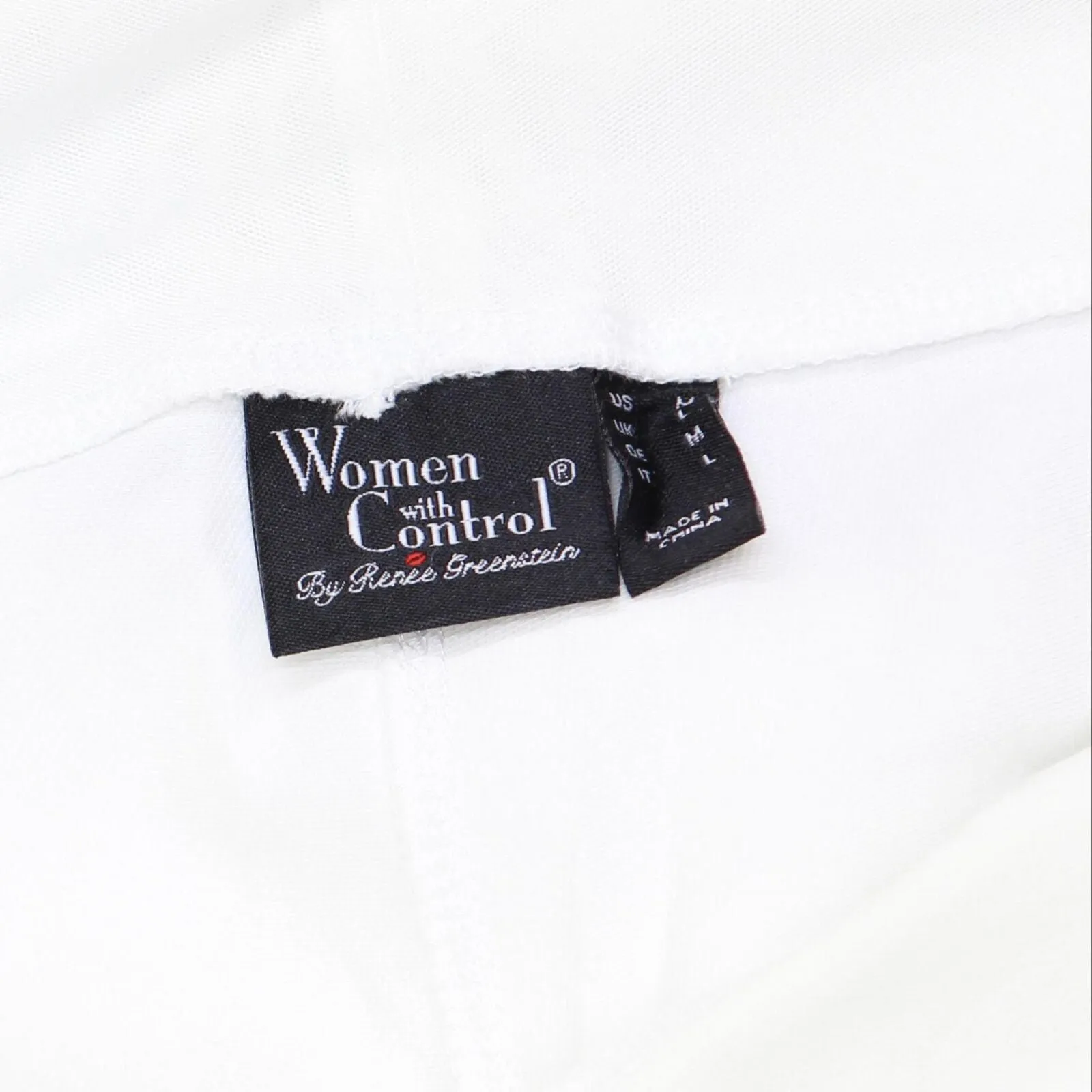 Women With Control Womens Prime Stretch Denim Pants A375901 White M