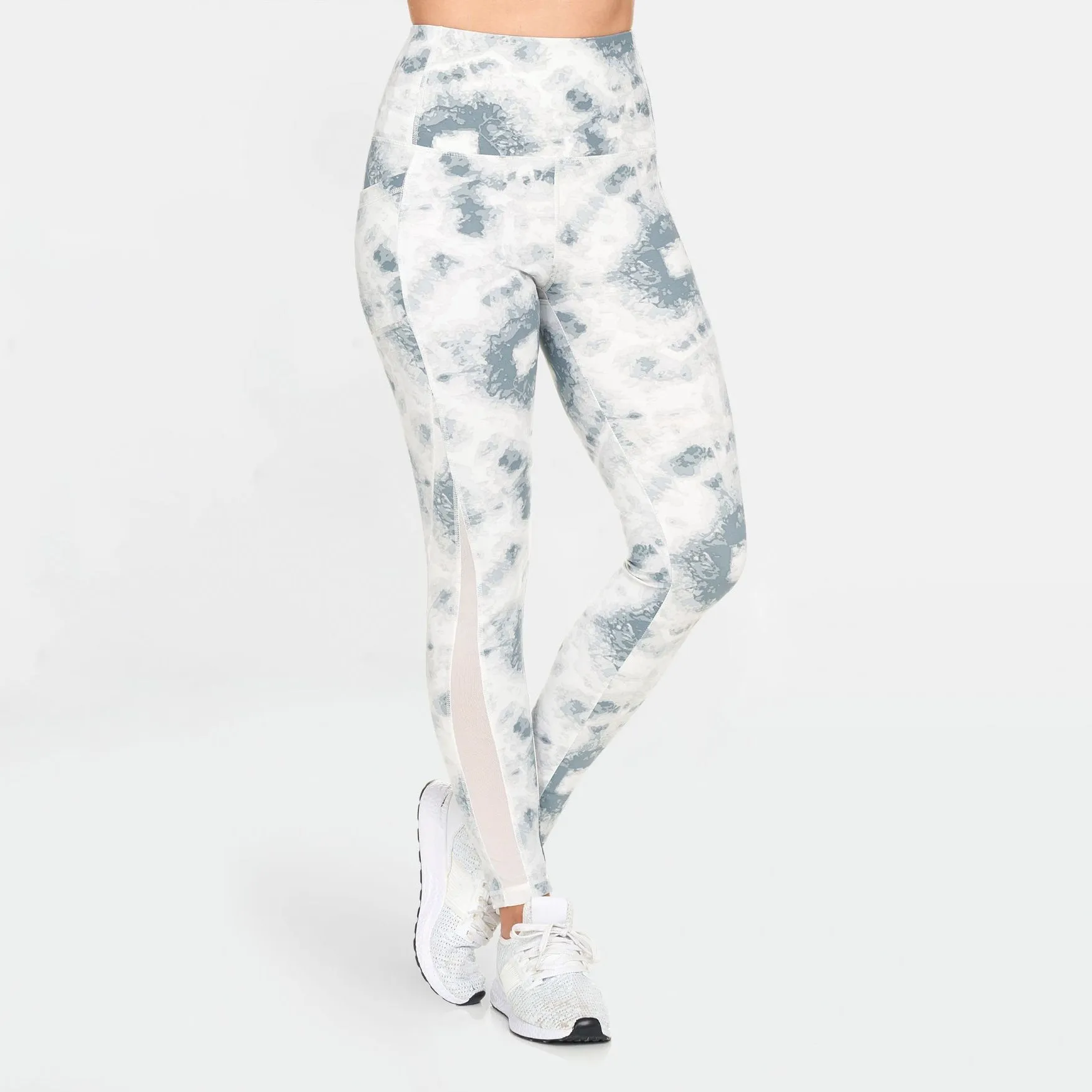 Women's Active High Rise Printed Leggings with Pockets