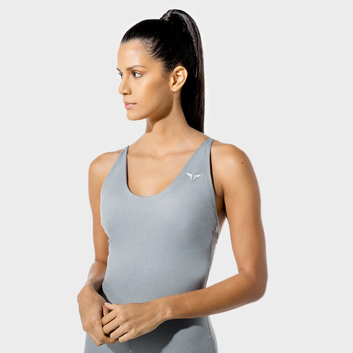 Women's Fitness - Performance Catsuit - Grey Marl