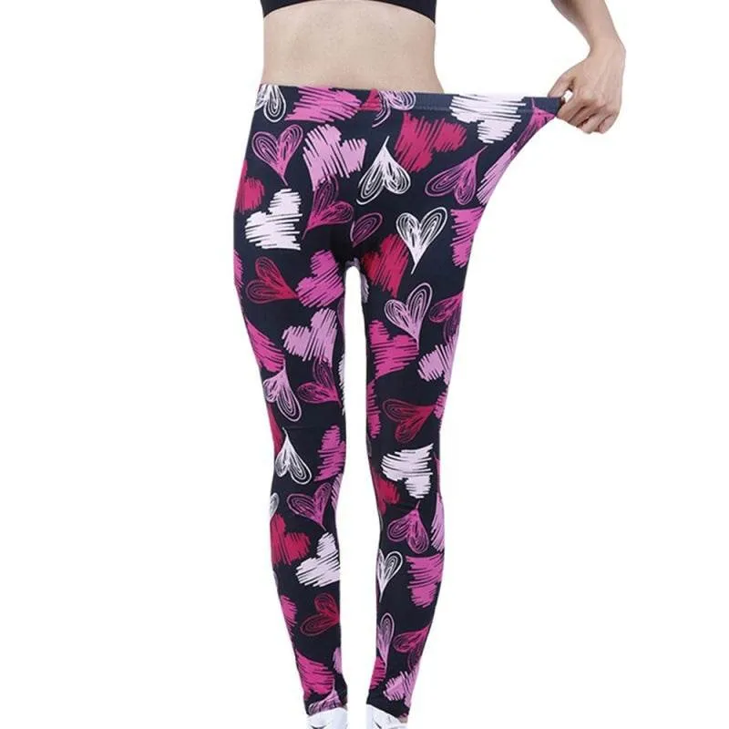 Women's High Elastic Yoga Jogging Fitness Capris