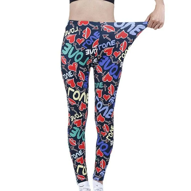 Women's High Elastic Yoga Jogging Fitness Capris