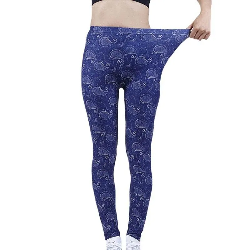 Women's High Elastic Yoga Jogging Fitness Capris