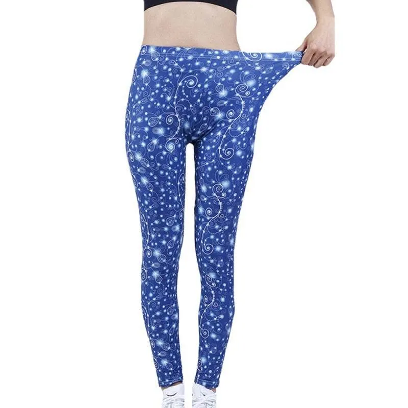 Women's High Elastic Yoga Jogging Fitness Capris