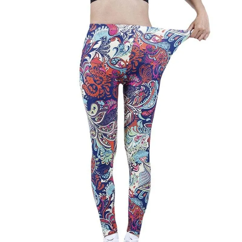 Women's High Elastic Yoga Jogging Fitness Capris