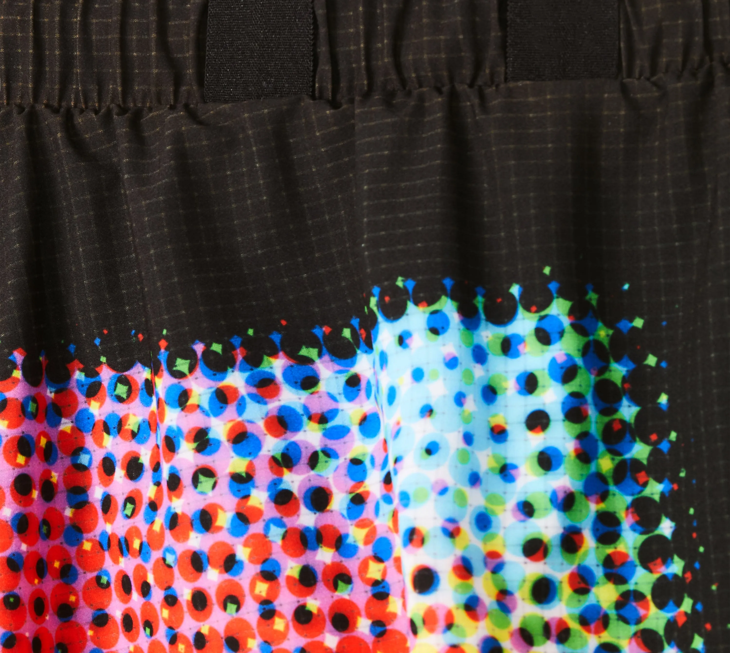 Women's Marathon Shorts | Black Rainbow