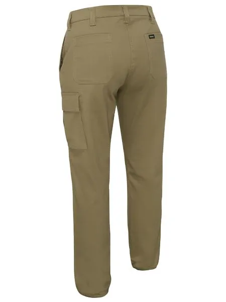 Womens Stretch Cotton Cargo Pants