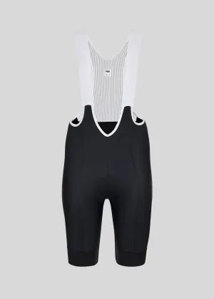 Women's Uniform Bib Shorts - Black