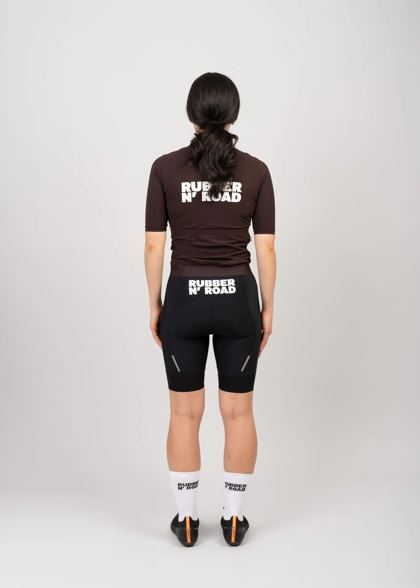 Women's Uniform Bib Shorts - Black