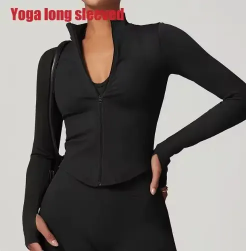 Women's Zippered Fitness Crop Top - Stylish & Functional