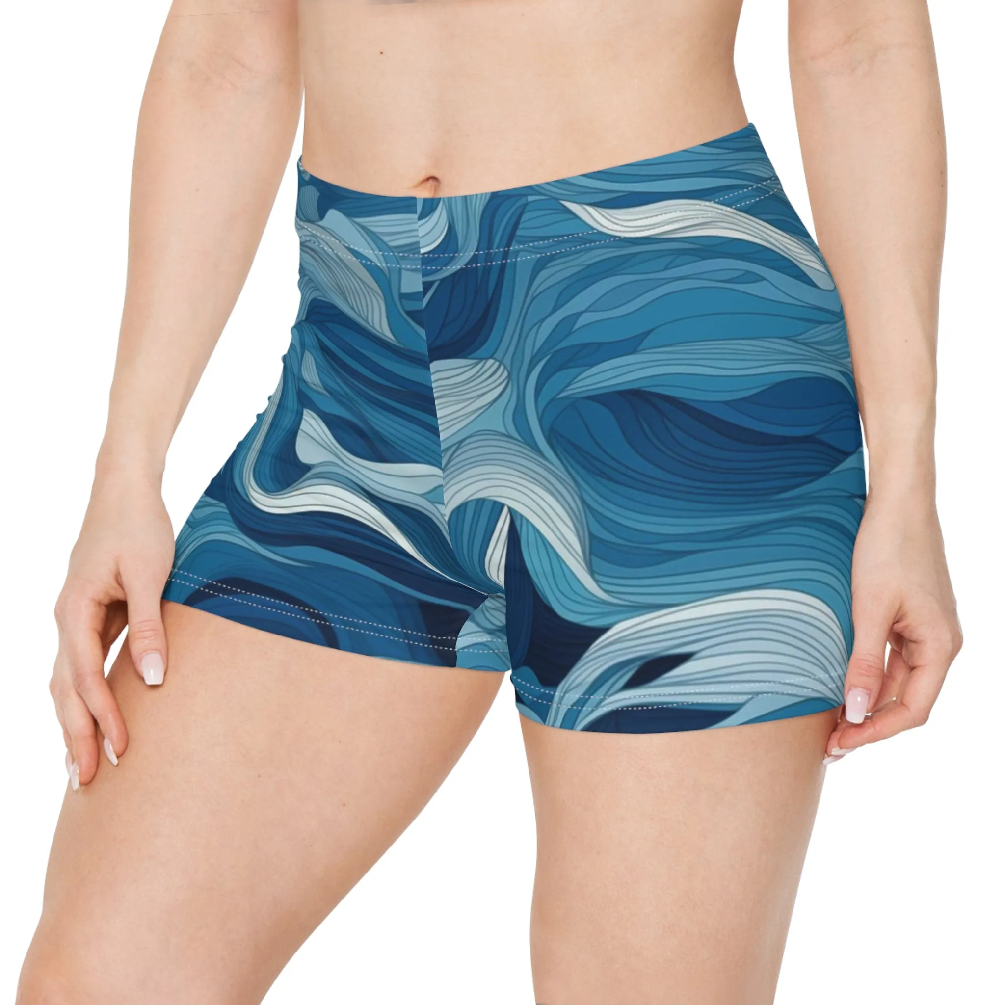 Workout Shorts - Odelgarde s Hertogenbosch Ocean Waves