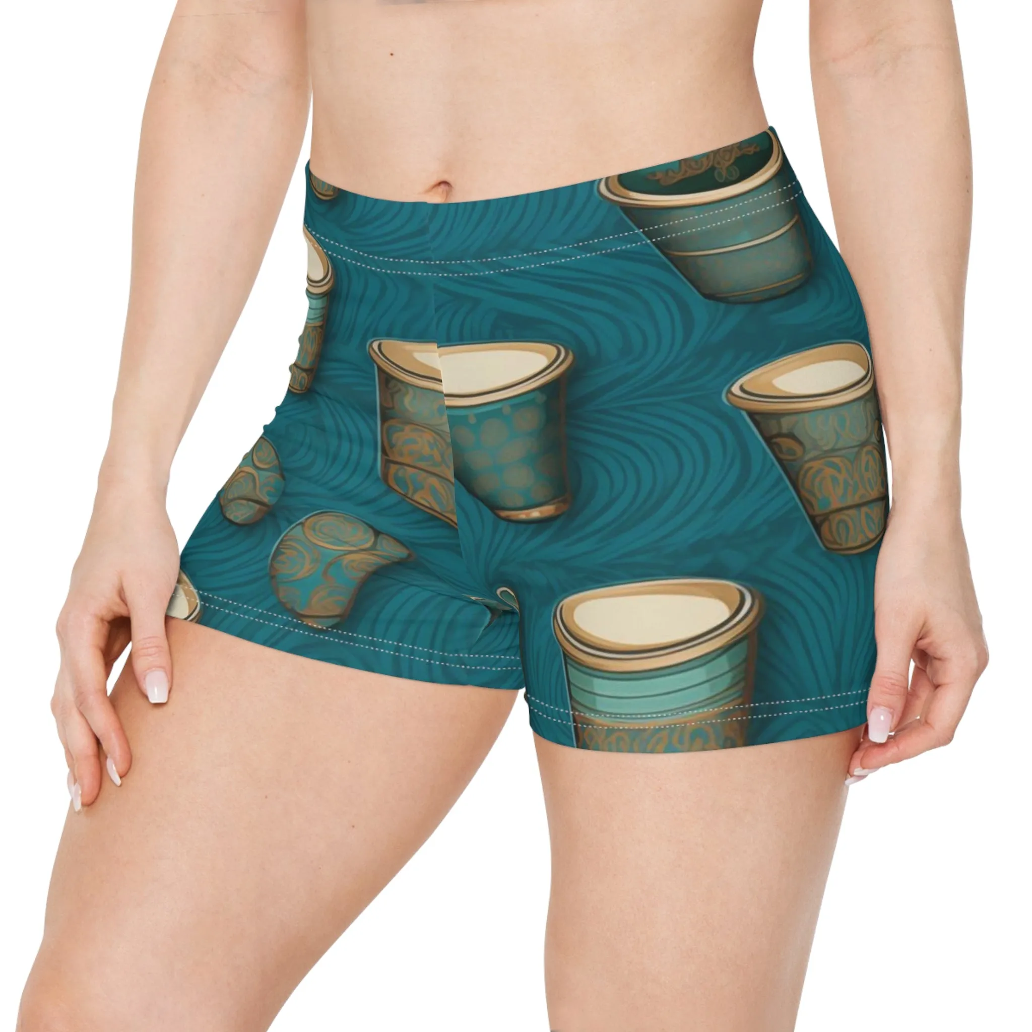 Workout Shorts - Sabina Bhujangasana Takeaway
