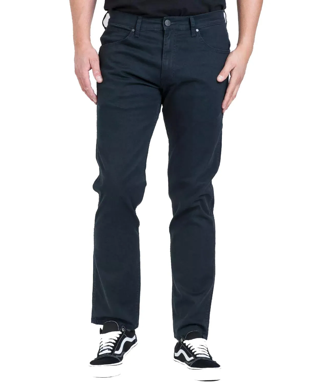 Wrangler Men's Greensboro Stretch Straight Leg Twill Trousers (W15Q12) Waist 34 - 46