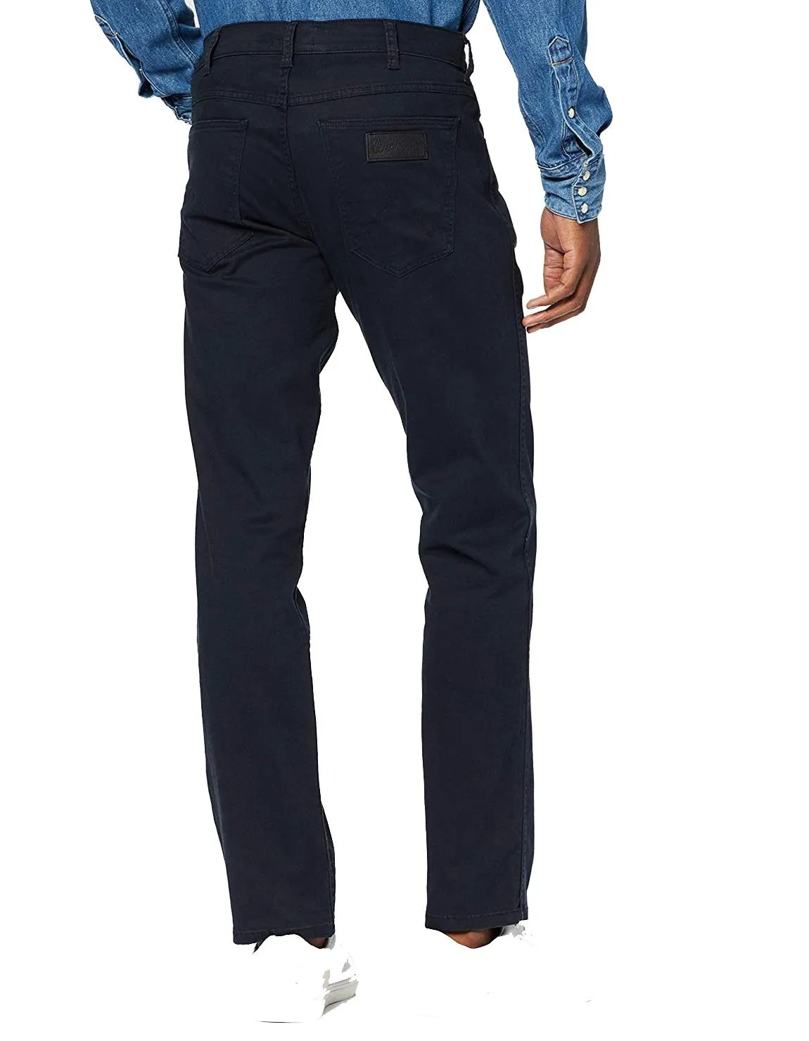 Wrangler Men's Greensboro Stretch Straight Leg Twill Trousers (W15Q12) Waist 34 - 46