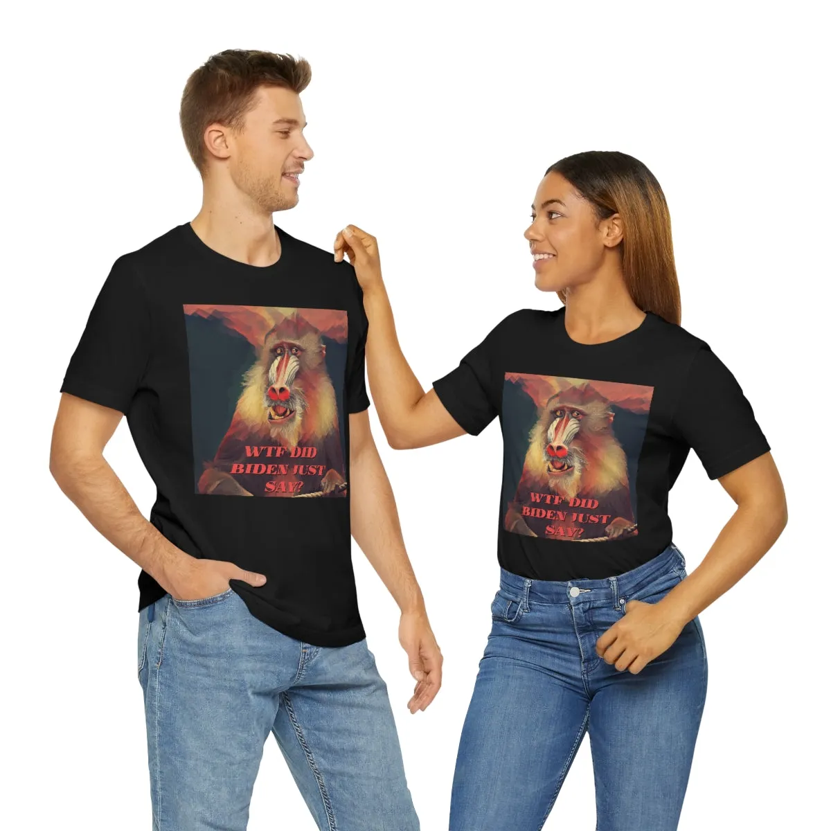 WTF Did Biden Just Say? Short Sleeve Tee