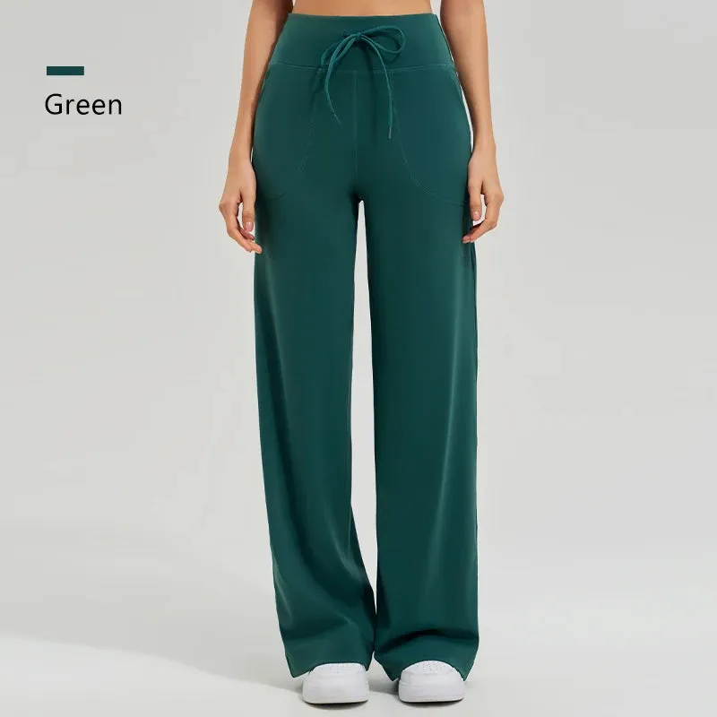 Yoga Mid-Waist Flared Pants